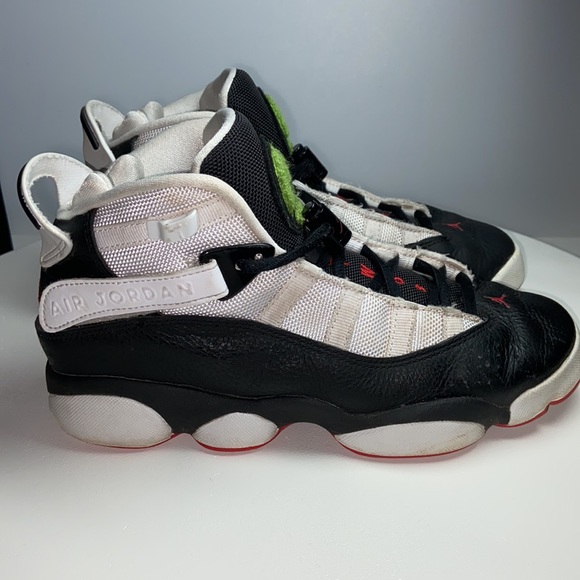 NIKE AIR JORDAN 6 RINGS (GS)WHITE-TROP TWIST SZ 5Y in boys and Women’s size 6.5 - Picture 4 of 8